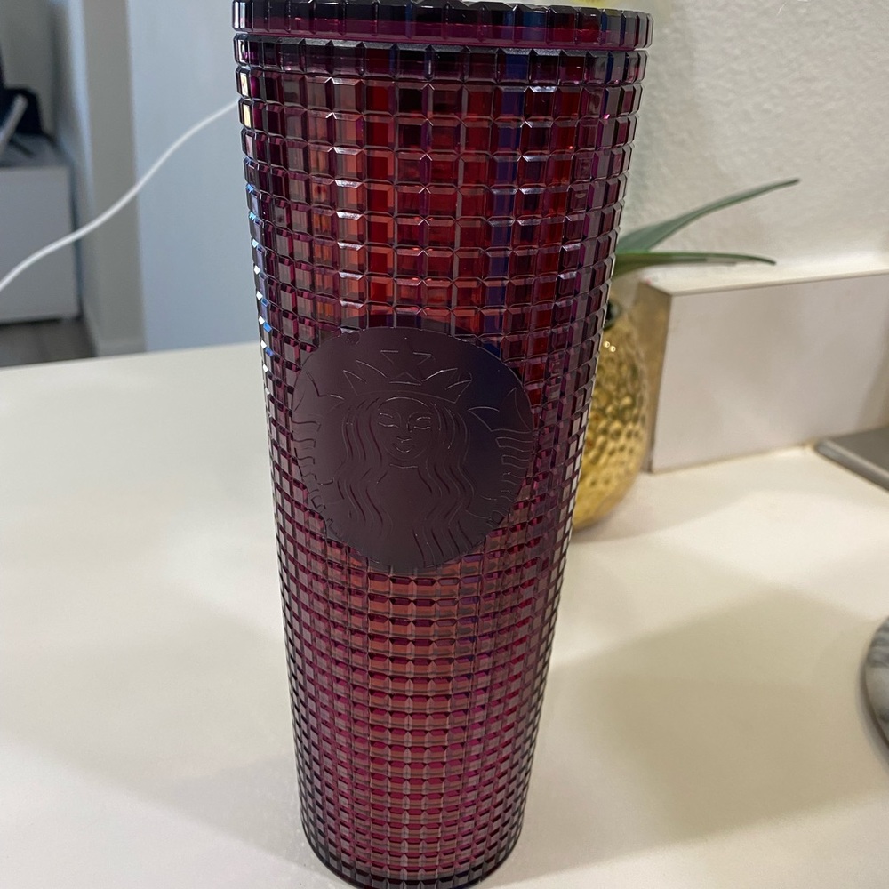 Burgundy Starbucks Tumbler 24oz.